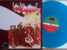 Led Zeppelin II - RARE MEXICO PRESS 2014 TURQUOISE BLUE VINYL HARD TO FIND MINT