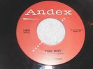 THE RAIDERS Yoo Hoo/Hocus Pocus 1958 ANDEX ORIG 1st PRESS RARE ROCKABILLY 45RPM