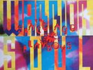 SPACE AGE PLAYBOYS WARRIOR SOUL LP Lyric Inner RARE Music For Nations MFN172