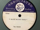 Acetate TOM GLAZER People Helping People apparently UN-RELEASED & UN-FINDABLE