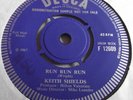 KEITH SHIELDS   RUN RUN RUN ** 1967 DECCA 45 DEMO MINT-