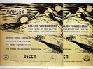 LXT 2721/2 - BRUNO WALTER - MAHLER das lied von der erde DECCA 2xLPs EX+