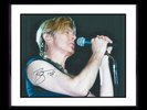 VERY COOL - DAVID BOWIE - ROCK LEGEND - ORIGINAL HAND SIGNED AUTOGRAPH