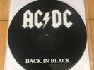 AC/DC - Back in Black Picture Disc Pic Lp Vinyl Record Album UK Import 1995 Rare
