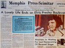ELVIS PRESLEY EST MORT- JOURNAL  AMERICAIN DE MEMPHIS-EDITION SPECIALE - AOUT 77