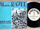 JEANNE GAUTIER, ANDRE LEVY sonata RAVEL 1stPress 9