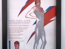DAVID BOWIE Aladdin Sane 40th Anniversary  *ORIGINAL*ADVERT *FRAMED*