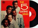 HEAR Five Satins 45 EP SING EMBER 100 R&B doo wop picture sleeve pic
