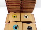 Over (200) Assorted 45's Vinyl Records In Cases Doo Wop Rock Soul Country Vocal