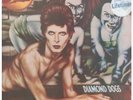DAVID BOWIE Diamond Dogs LP VINYL UK Rca 11 Track Green Label Issue With Fold