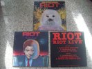 RIOT   3 LP's   US Vinyl Record Set: Restless Breed, Fire Down Under & Live   