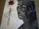 SIGNED X 4 ORIGINAL FRENCH PRESS NEW MODEL ARMY VENGEANCE LP RECORD VINYL ALBUM