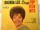 BRENDA LEE Sings Top Teen Hits LP 1965 BALLPOINT SIGNED COVER STEREO