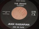 Jean Kassapian The Snake 45 1st Press Monster Psych Exotica Funk Beats Breaks