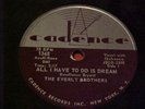 Rock & Roll 78 Cadence 1348  The EVERLY BROTHERS  