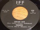 KILLER WISCONSIN GARAGE 45 - THE TRIUMPHS - SURFSIDE DATE ON IFF - BFTG
