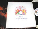 QUEEN -    A Night At The Opera,   ORIG 1975 UK EMBOSSED LP / inner... NICE COPY