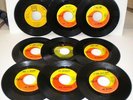 The Beatles Capitol Tollie 45 RPM Record   Hey Jude Help  Penny Lane   9 Records