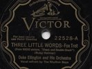 78er Jazz 1930 Duke Ellington Orch. & The Rhythm Boys 
