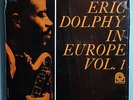 ERIC DOLPHY IN EUROPE RARE '64 PRESTIGE STEREO LP FIRST COVER IN SHRINK NR MINT