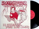 BLOODSTAINS ACROSS TEXAS 18 Essential Punk Rock Blasts lp NERVBREAKERS shrink