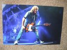 RICK PARFITT STATUS QUO HAND SIGNED 12X8 INCH COLOUR PHOTO