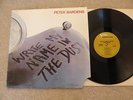 PETER BARDENS (CAMEL) WRITE MY NAME IN THE DUST 1971 US LP VERVE FTS3091 EX
