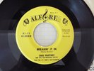 VERY RARE LATIN JAZZ-ALEGRE 3050-SABU MARTINEZ-BREAKIN IT IN-45-BEAUTIFUL (NM-)