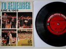 A Day To Remember June 8 1969 Mickey Mantle '1A/1A' Columbia 45 + PS