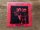 Queen One Vision Vinyl 12inch Single 3D Sleeve  A-2U / B-2U RARE COVER Exten Mix