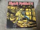 Iron Maiden Piece of Mind USA gold stamp promo rare