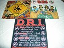 3 x D.R.I. LP / Thrash Zone / Definition / 4 of a Kind Minor Threat Poison Idea