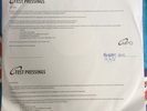 Beatles 'Rubber Soul' TEST PRESSING vinyl LP - 2016 remastered 180g edition.