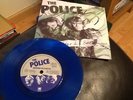 THE POLICE . MESSAGE IN A BOTTLE . RARE BLUE VINYL . 1979. MINT