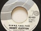 SOUL FUNK Merry Clayton GIMME SHELTER Ode 45 rare KILLER sister funk dancer