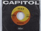 Rock 45 BEATLES Love Me Do CAPITOL canada HEAR