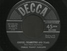Hillbilly Bopper 45   Charlie Peanut Faircloth   Coffee Cigarettes & Tears Hear