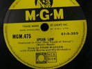 78rpm FRAN WARREN speak low / find me