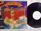 KROKUS CHANGE OF ADDRESS ARISTA 25RS-261 Japan OBI PROMO VINYL LP