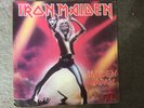 Iron Maiden Maiden Japan Venezuela Uncensored sleeve. Very rare