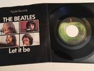 The Beatles 45 w/ PS / Let It Be 45 with Dome logo / Strong VG+++