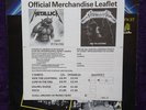 Metallica, Ride The Lightning, 1st UK Pressing with Merchandise Sheet, EX Cond