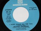 Butch Patrick 45 PROMO HEAR I Want Sugar All The Time METROMEDIA EDDIE MUNSTER