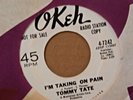 Northern Soul 45-Tommy Tate-I'm Taking On Pain-Okeh-PROMO