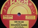 Solomon Burke - Cry To Me / Roy Hamilton - Earthquake. Northern Soul