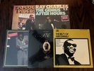 5 RAY CHARLES VINYL LP'   STILL SEALED   THE GENIUS AFTER HOURS, RENAISSANCE,