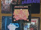Black Sabbath - 5 LP Lot.  ST, Master of Reality, Paranoid, Sabotage, Bloody
