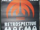 MAGMA Christian VANDER Affiche originale concert rétrospective 1970 1980 Olympia