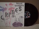 Blood Brothers Crimes Vinyl OOP 2nd press /508 Dark Clear Red LP