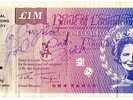 Screaming Lord Sutch *Signed £1M Bank Of Loonyland Thatcher Note